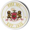 Phi Mu Circle Crest – Shield Decal
