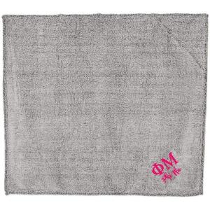 Greekgear Phi Mu Sherpa Blanket