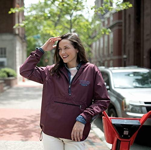imageGreekgear PI Beta Phi PackNGo PulloverMaroon