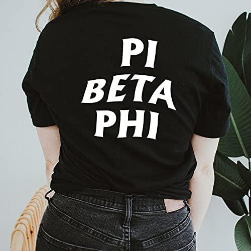 imageGreekgear Pi Beta Phi Social Tee