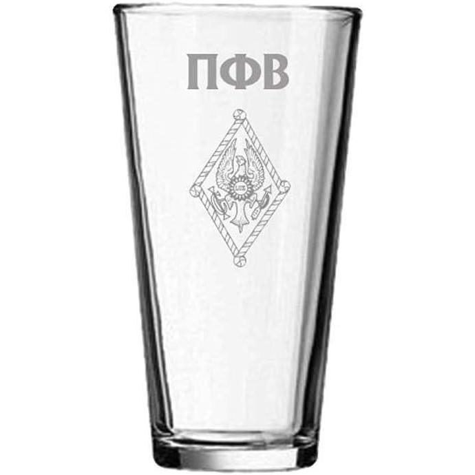 imageGreekgear Pi Beta Phi Mixing Glass Transparent