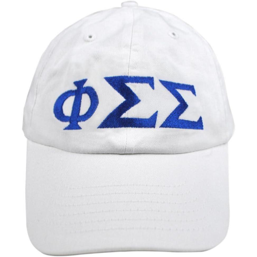 imagePhi Sigma Sigma Greek Letter HatWhite