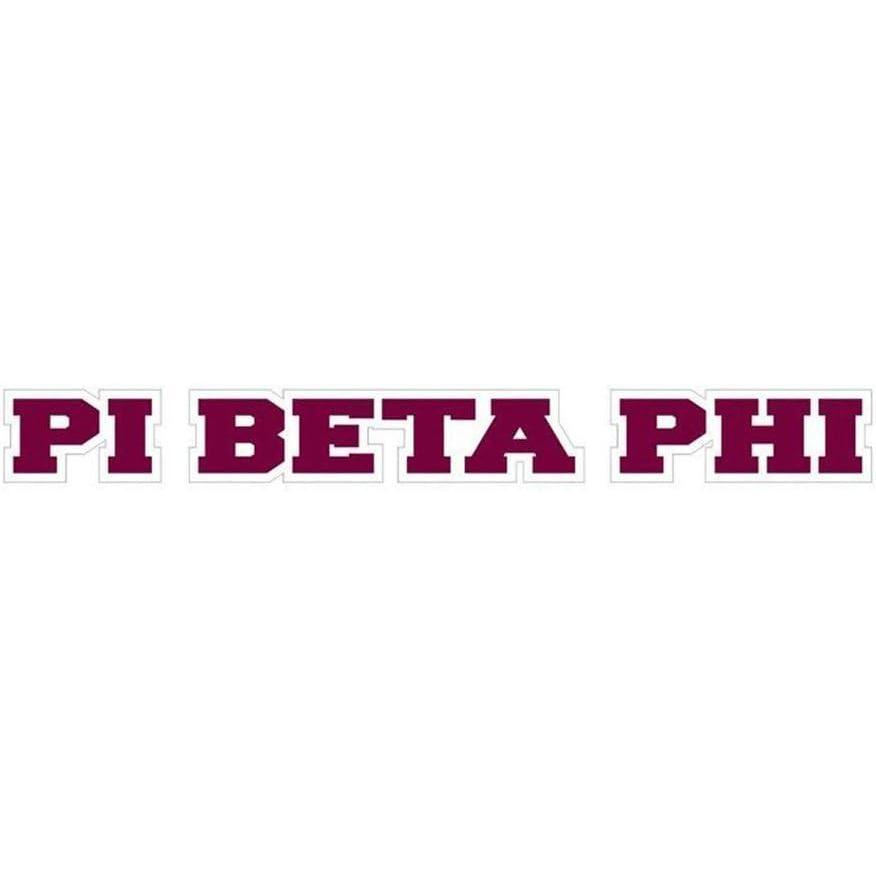 imagePi Beta Phi Long Window Sticker