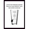 Greekgear Pi Beta Phi Mixing Glass Transparent