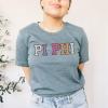 Greekgear Pi Beta Phi Nickname Tee(Light Blue)