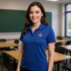 Phi Sigma Sigma Emblem Polo(True Royal)