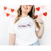 Pi Beta Phi Greek Type Cotton Tee(White)