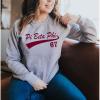 Pi Beta Phi Tail Crewneck(Light Grey)
