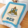 Greekgear Phi Sigma Sigma Sherpa Lap Blanket