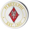 Greekgear Pi Beta Phi Circle Crest – Shield Decal