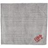 Greekgear Pi Beta Phi Sherpa Blanket Charcoal w/Maroon Thread Color