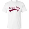 Greekgear Pi Beta Phi Tail T-Shirts(White)