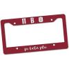 Pi Beta Phi Custom License Plate Frame Maroon