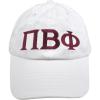 Pi Beta Phi Greek Letter Hat(White)