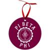 Pi Beta Phi Shield Christmas Ornaments