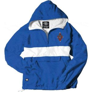 Greekgear Pi Beta Phi Anorak(Royal Blue/White)
