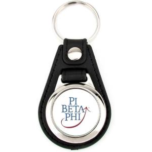 Greekgear Pi Beta Phi Leatherette Teardrop Keychain