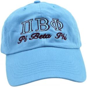 Greekgear Pi Beta Phi Script Cap(Sky Blue)