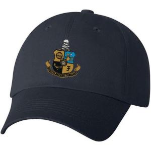 Phi Kappa Sigma Crest – Shield Emblem Hat(Navy Blue)