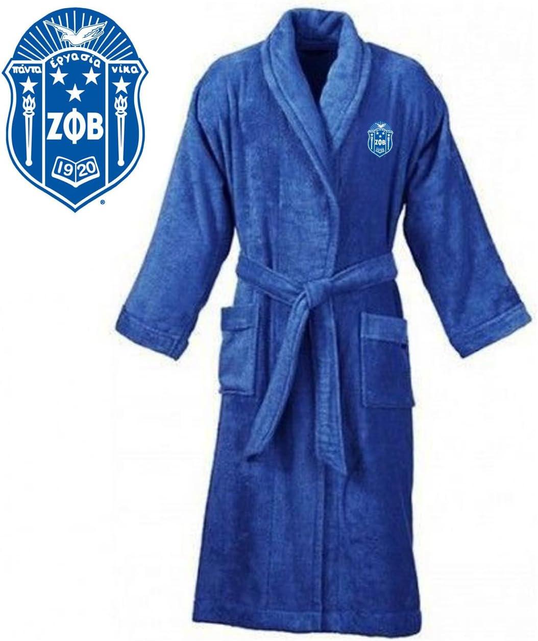 imageGreekgear Zeta Phi Beta Crest Bathrobe