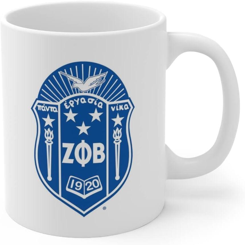 imageGreekgear Zeta Phi Beta Crest Coffee Mug
