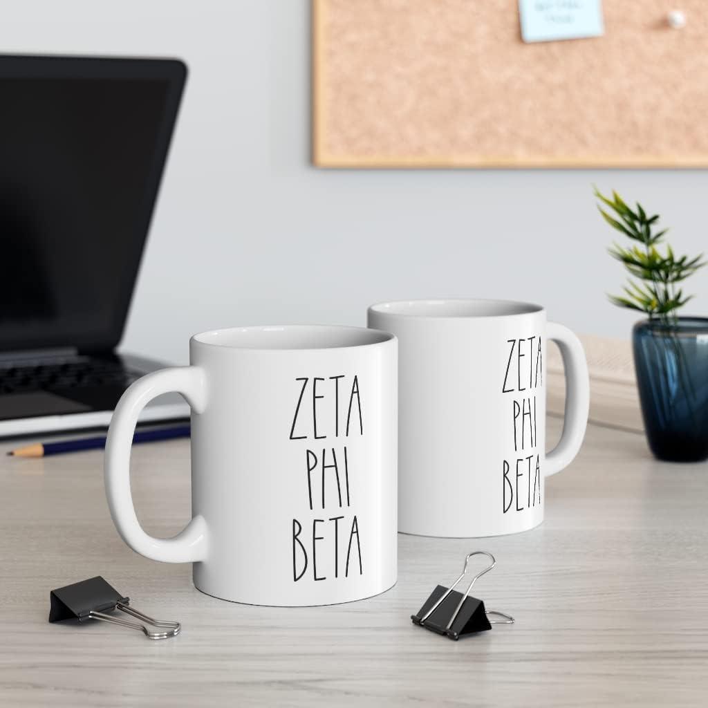imageGreekgear Zeta Phi Beta MOD Coffee Mug