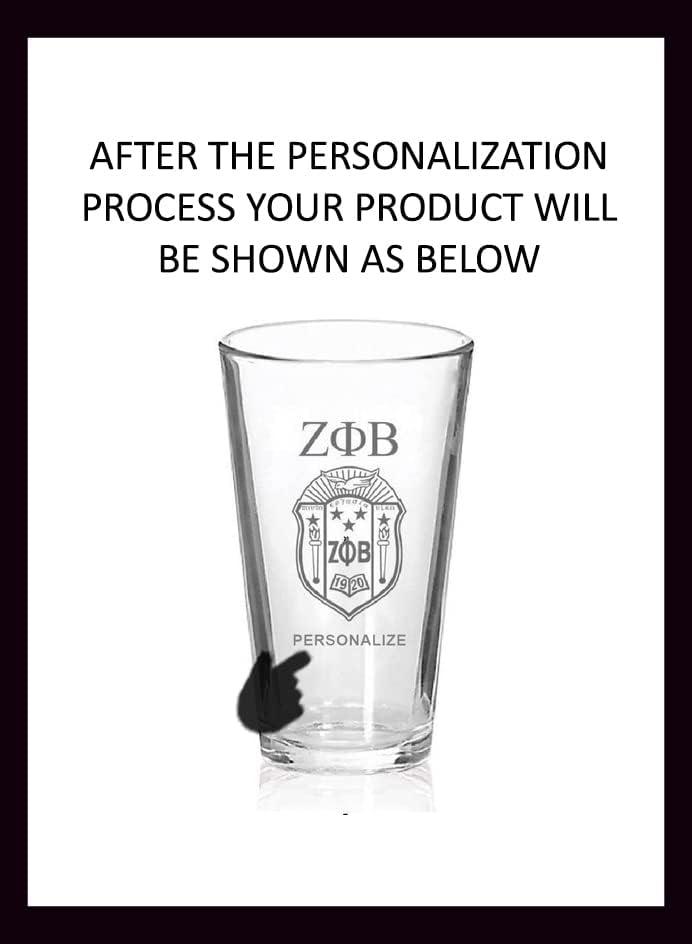 imageGreekgear Zeta Phi Beta Mixing Glass