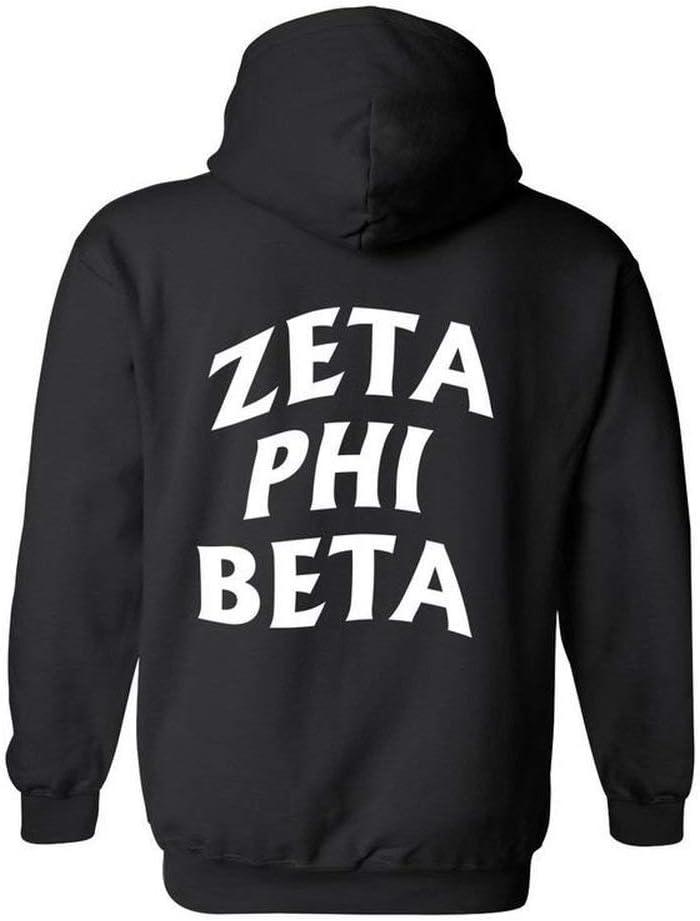 imageGreekgear Zeta Phi Beta Social HoodieBlack