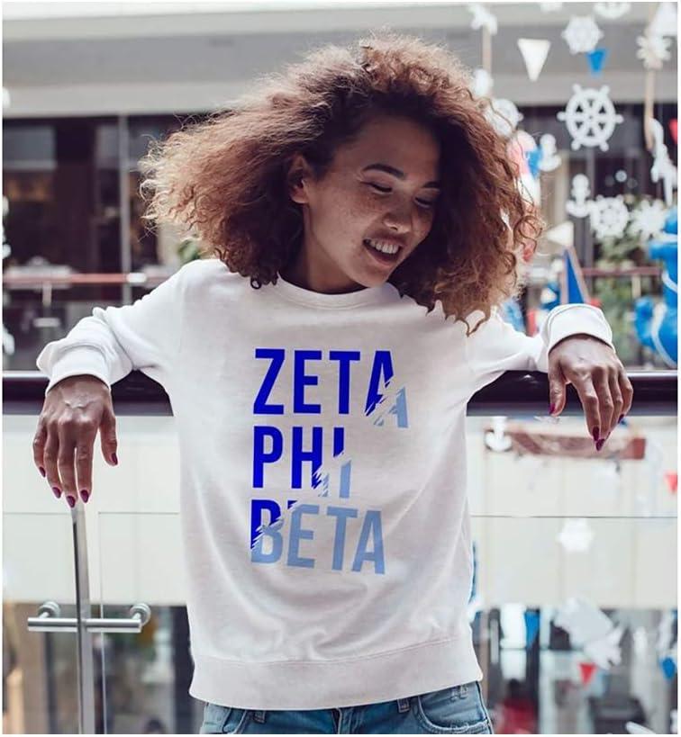 imageZeta Phi Beta Ripped Favorite CrewneckWhite