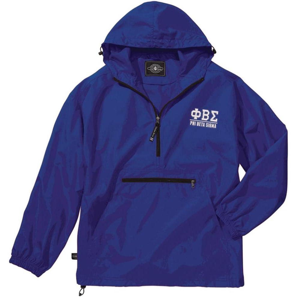 imageGreekgear Phi Beta Sigma PackNGo PulloverRoyal Blue