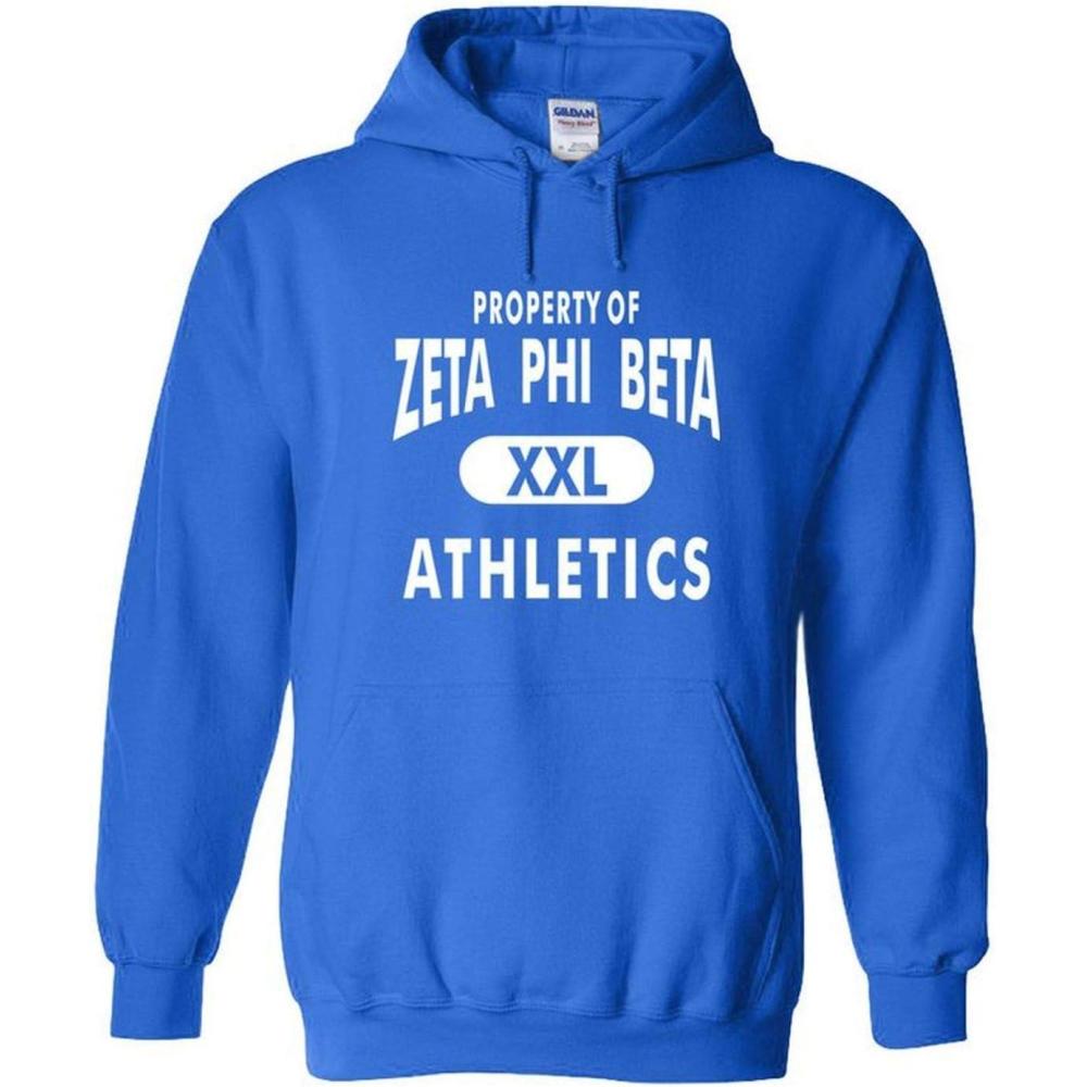 imageGreekgear Zeta Phi Beta Athletics HoodieRoyal Blue