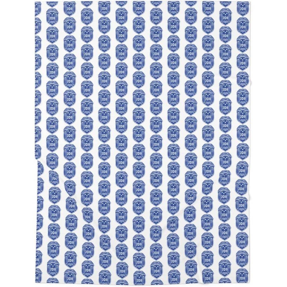 imageGreekgear Zeta Phi Beta Baby Swaddle Blanket