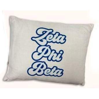 imageGreekgear Zeta Phi Beta Retro Throw Pillow