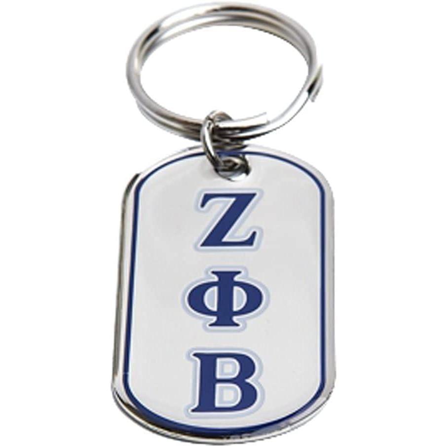 imageGreekgear Zeta Phi Beta Reversible Key Chain