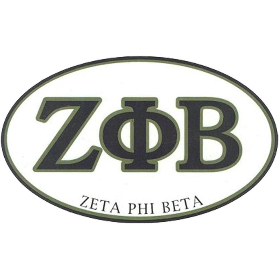 imageZeta Phi Beta Euro Style Sticker
