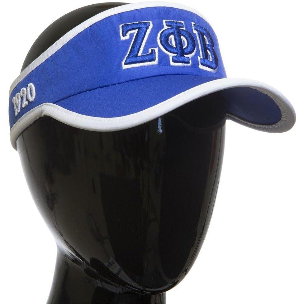 imageZeta Phi Beta Feather Light VisorRoyal Blue