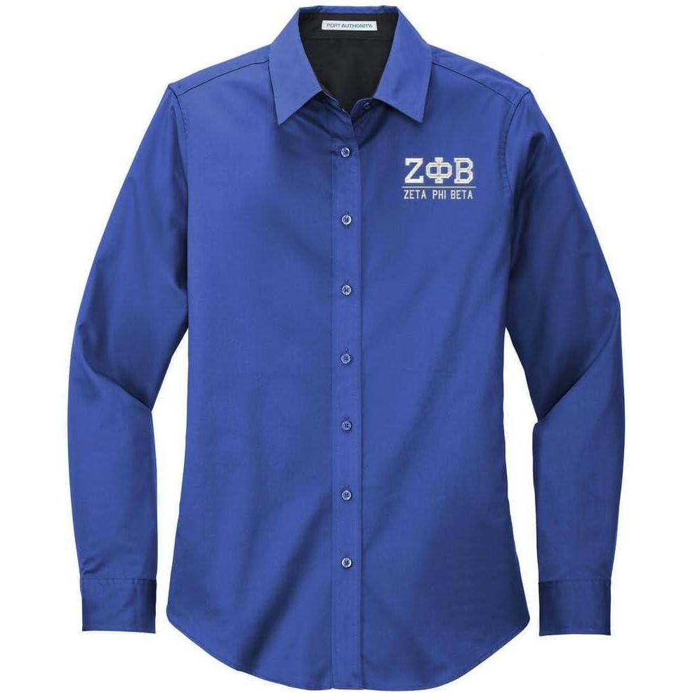 imageZeta Phi Beta Greek Letter OxfordRoyal Blue