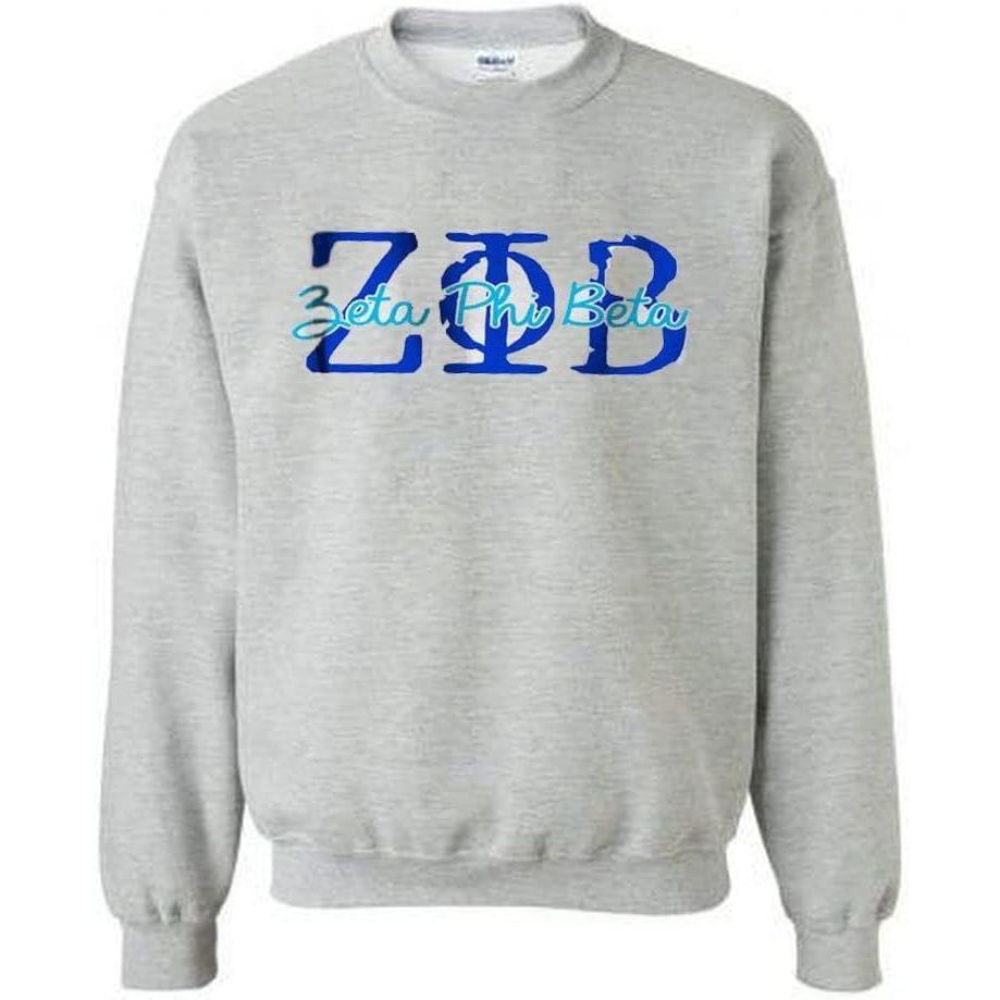 imageZeta Phi Beta Greek Type Crewneck Sweatshirt