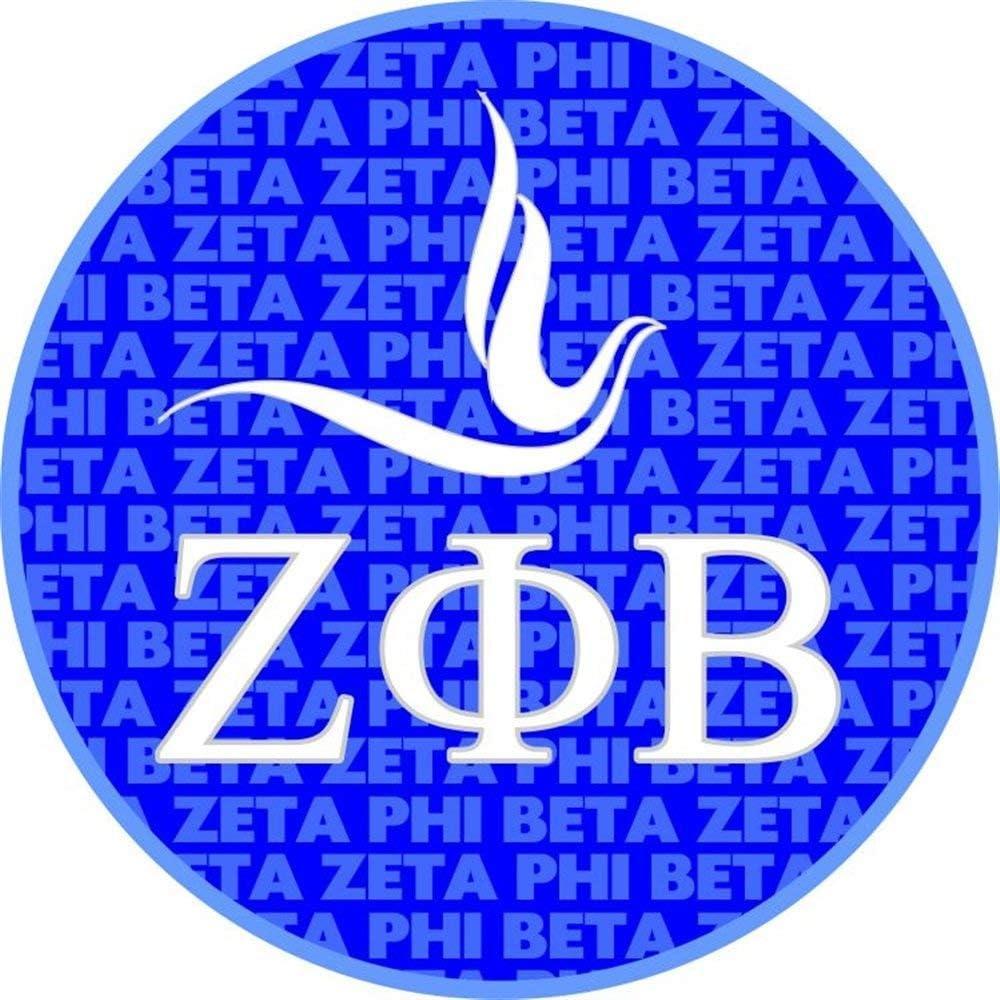 imageZeta Phi Beta Mascot Round Decals