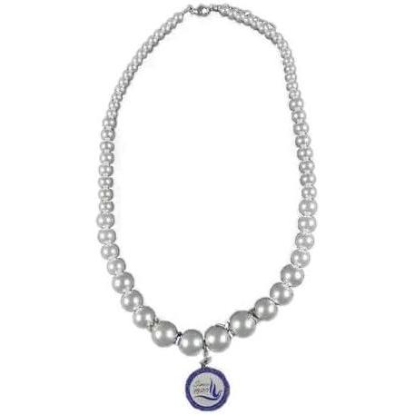 imageZeta Phi Beta Pearl Necklace wShield