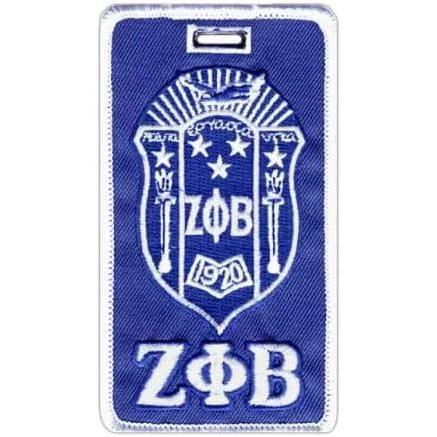 imageZeta Phi Beta Shield Luggage Tag