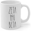 Greekgear Zeta Phi Beta MOD Coffee Mug