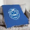 Zeta Phi Beta Full Color Crest Afghan Blanket Throw