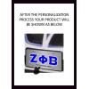 Zeta Phi Beta Lettered License Cover