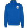 Greekgear Zeta Phi Beta Since 1920 1/4 Zip Pullover(Royal Blue)
