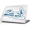 Zeta Phi Beta 10 x 8 Laptop Skin/Wall Decal