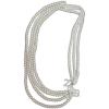 Zeta Phi Beta 4 Strand Pearl Necklace