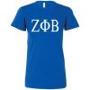Zeta Phi Beta Bella Favorite Tee(True Royal)