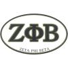 Zeta Phi Beta Euro Style Sticker