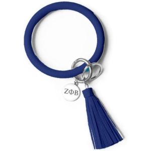 Greekgear Zeta Phi Beta Bangle Keychain